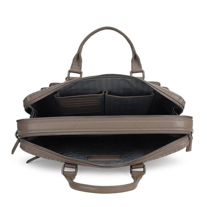 Monogram Laptop Bag (M) - Smoke Grey