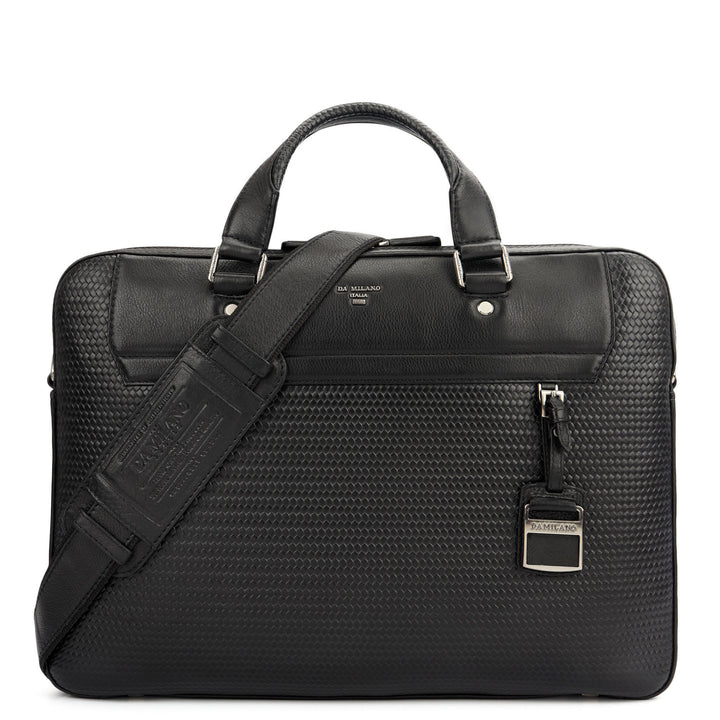 Mat - Emboss Laptop Bag (M) - Black
