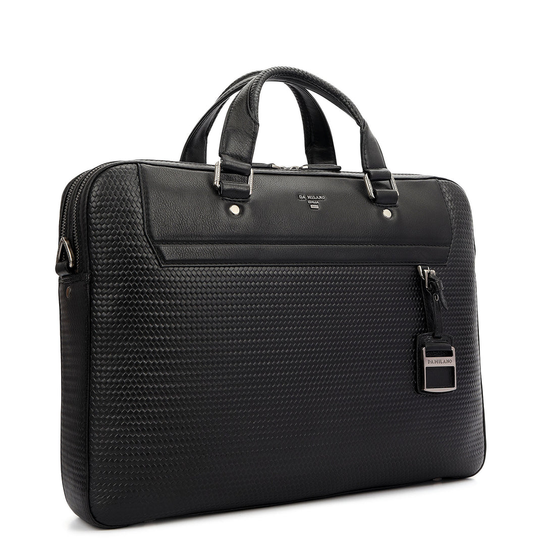 Mat - Emboss Laptop Bag (M) - Black
