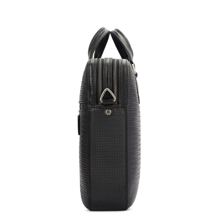 Mat - Emboss Laptop Bag (M) - Black