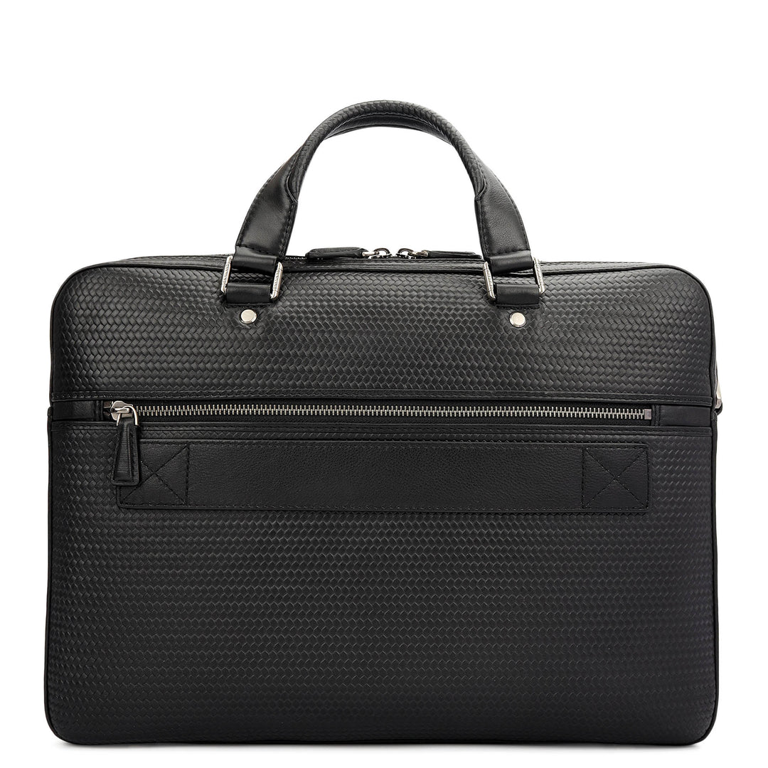 Mat - Emboss Laptop Bag (M) - Black