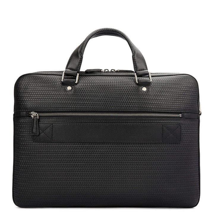 Mat - Emboss Laptop Bag (M) - Black