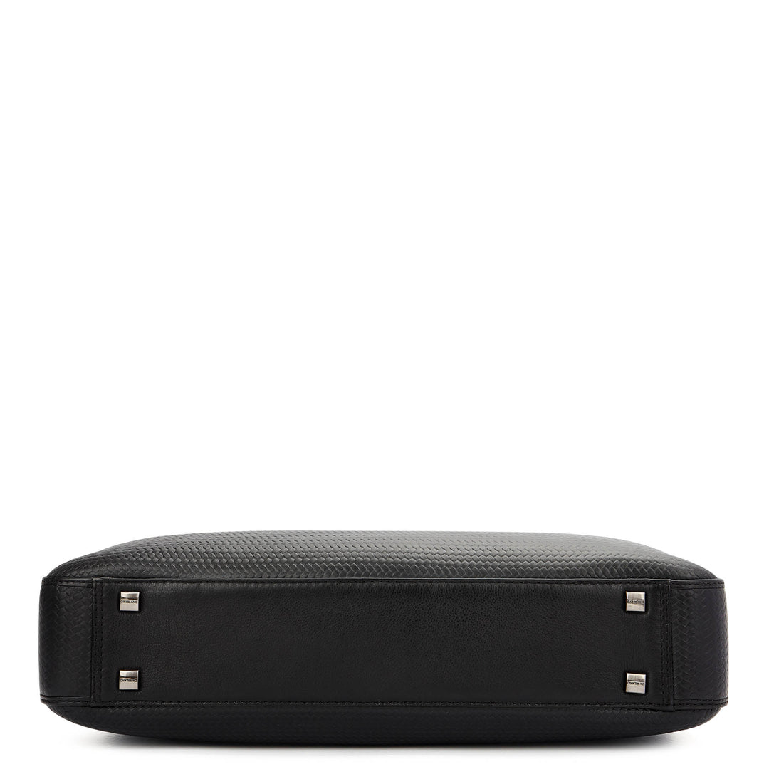Mat - Emboss Laptop Bag (M) - Black