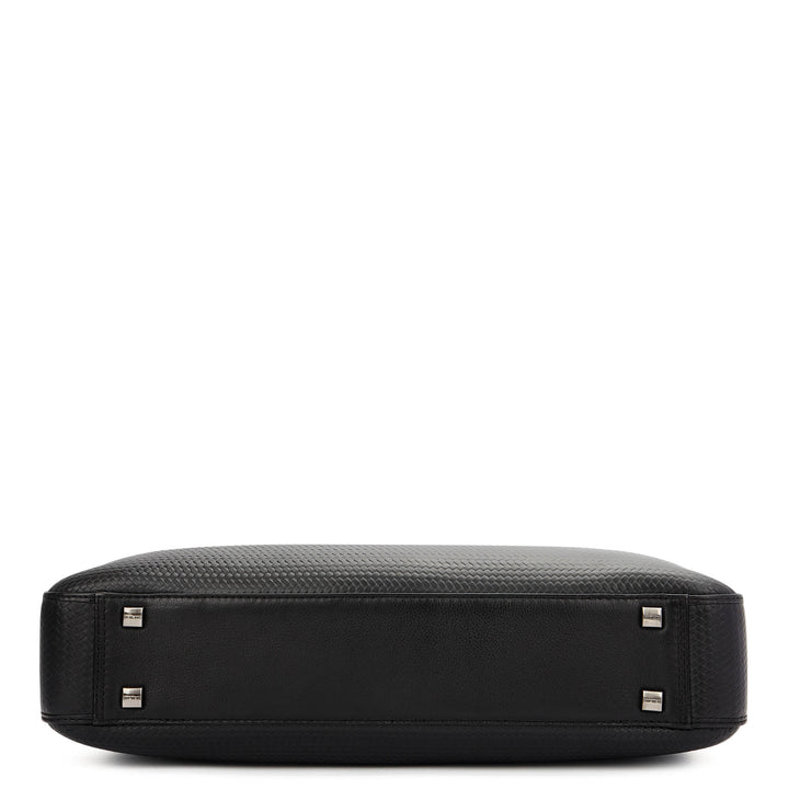 Mat - Emboss Laptop Bag (M) - Black