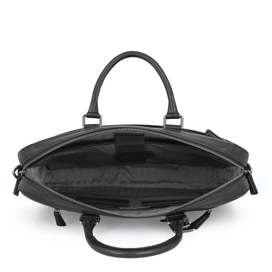 Classic Laptop Bag (L) - Black