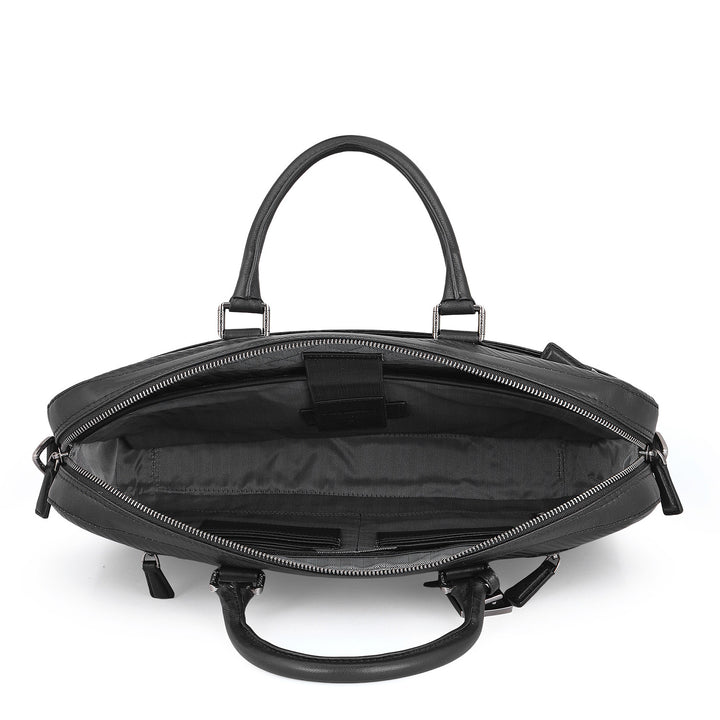 Classic Laptop Bag (L) - Black