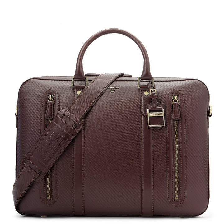 Classic Laptop Bag (L) - Burgundy