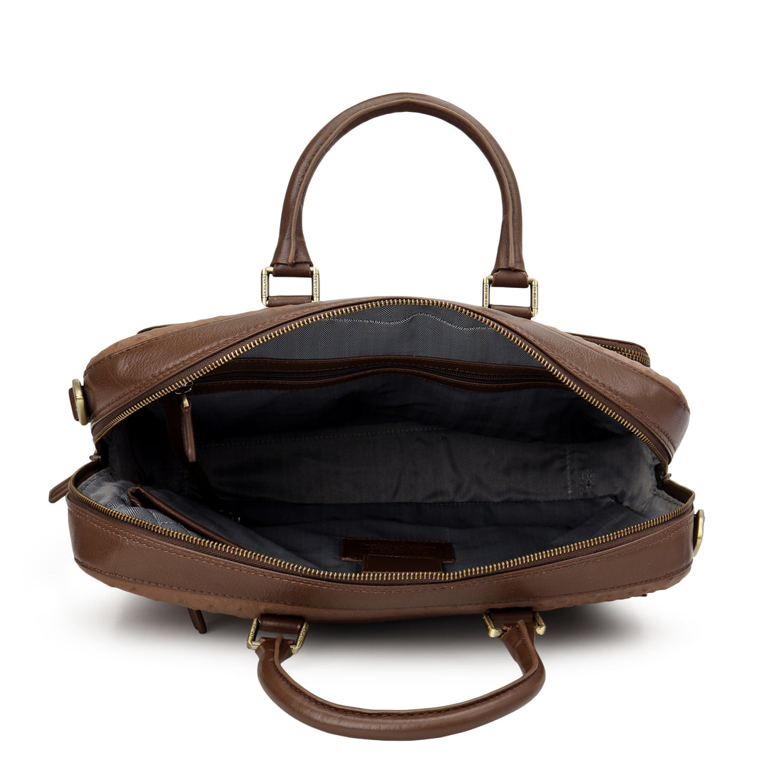 Ostra Laptop Bag (S) - Walnut