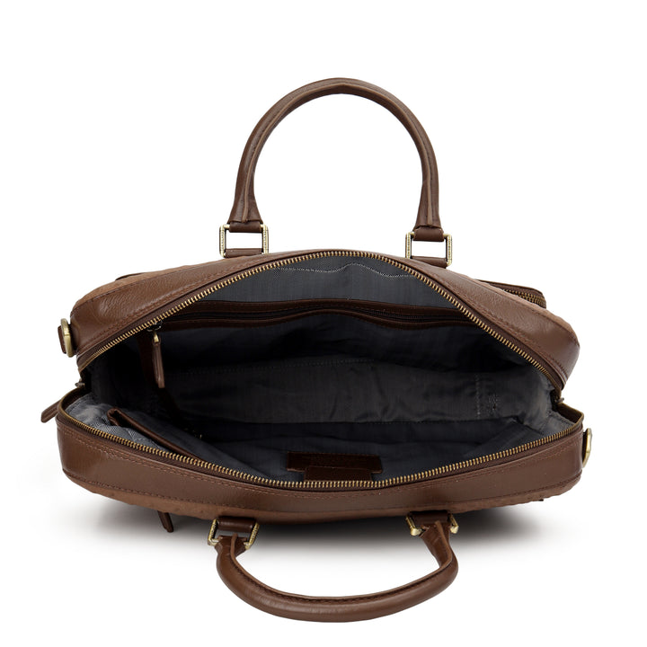 Ostra Laptop Bag (S) - Walnut