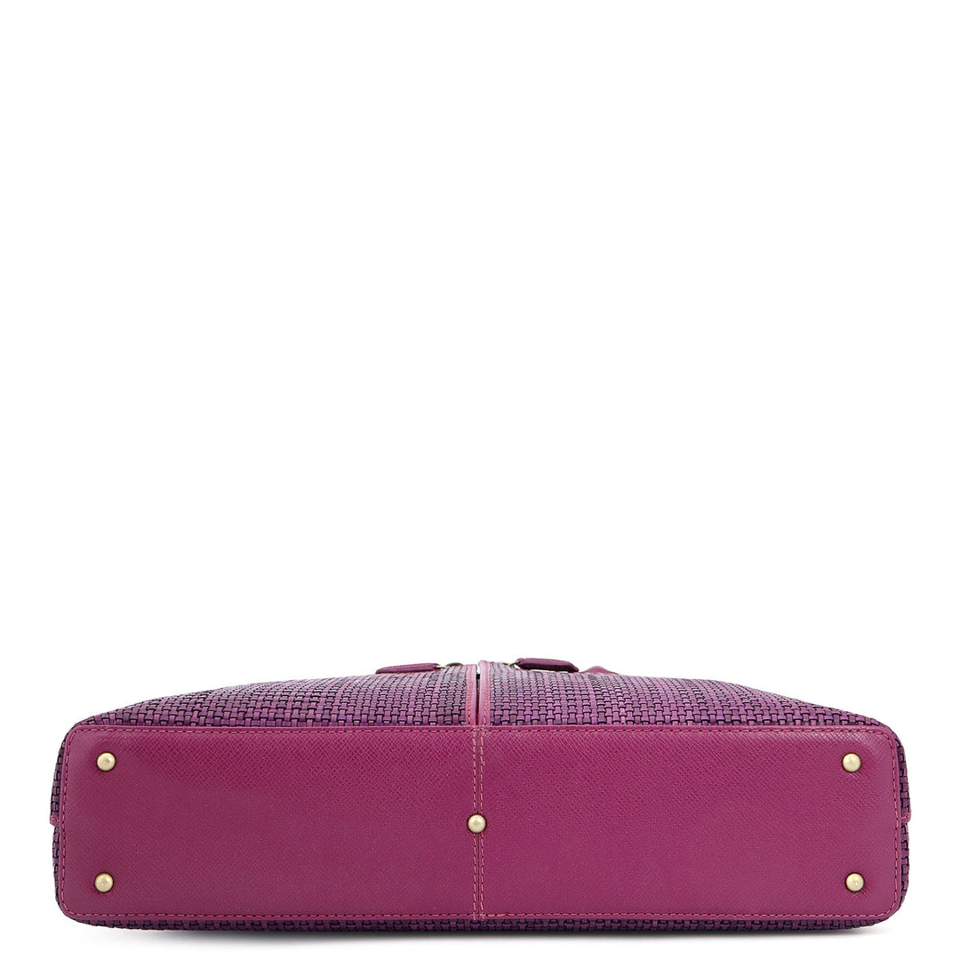 Classic Weave Laptop Bag (S)