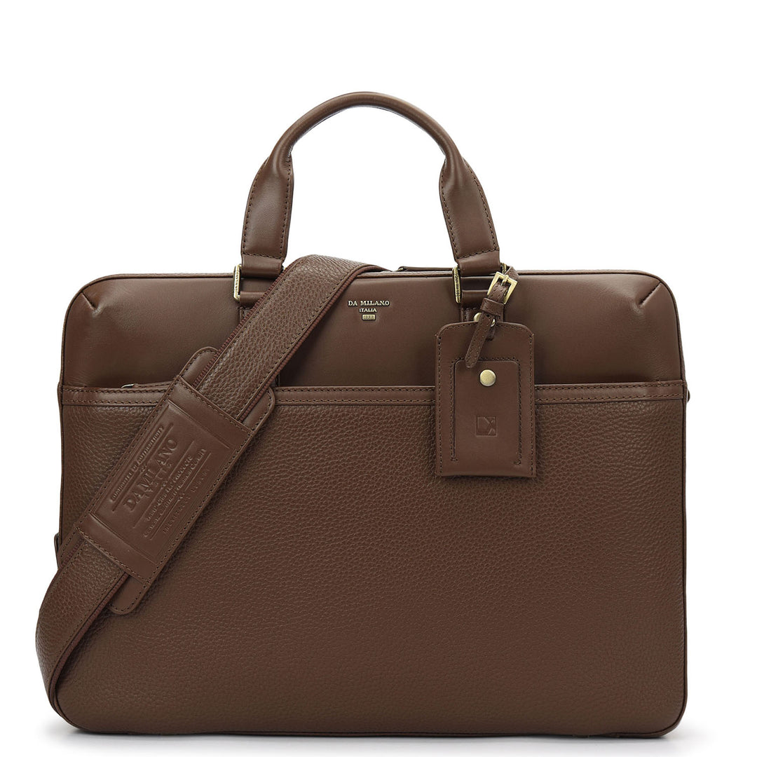 Classic Laptop Bag (M) - Mocha