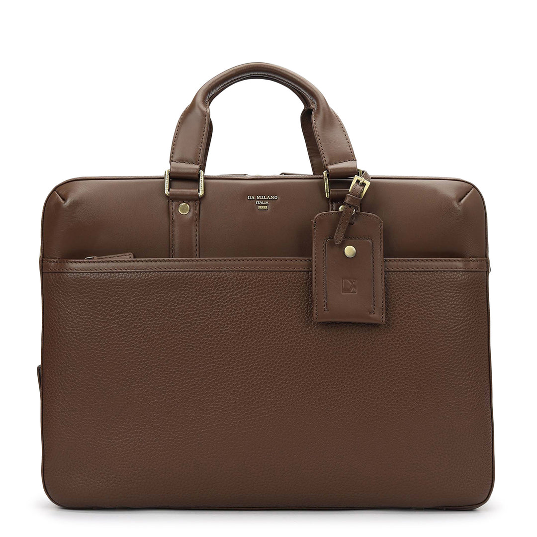Classic Laptop Bag (M) - Mocha