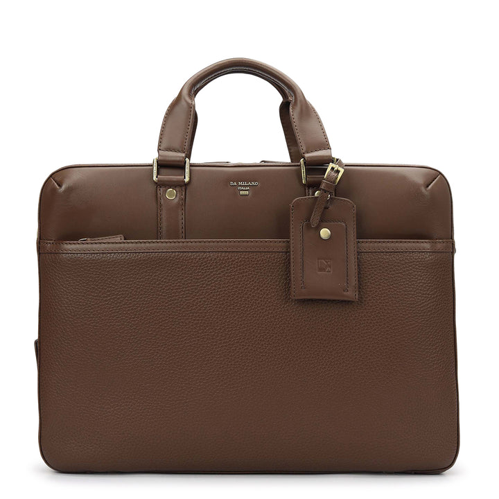 Classic Laptop Bag (M) - Mocha