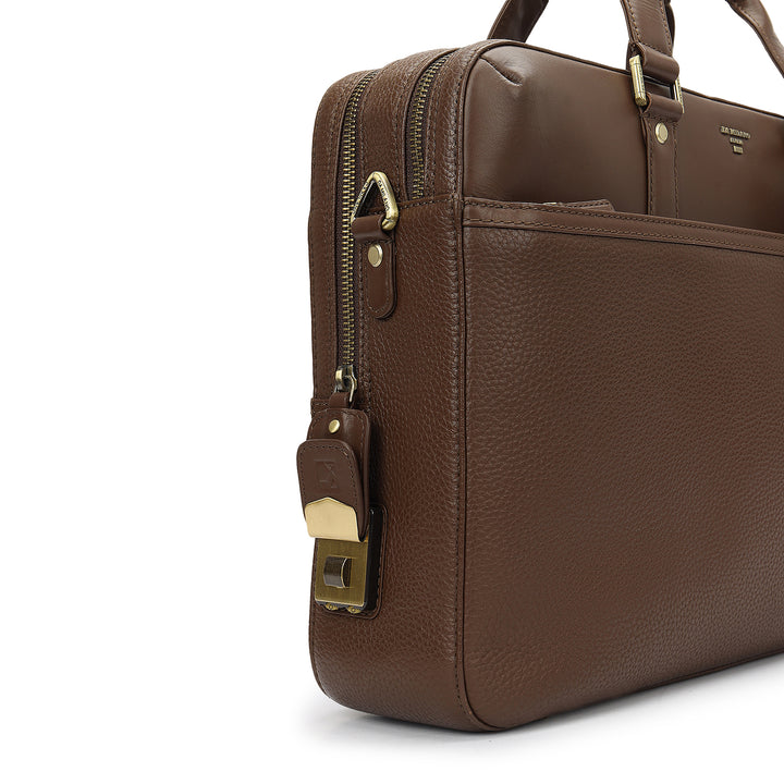 Classic Laptop Bag (M) - Mocha