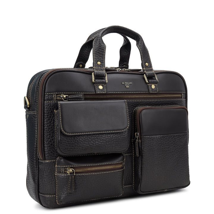 Classic Laptop Bag (L) - Black