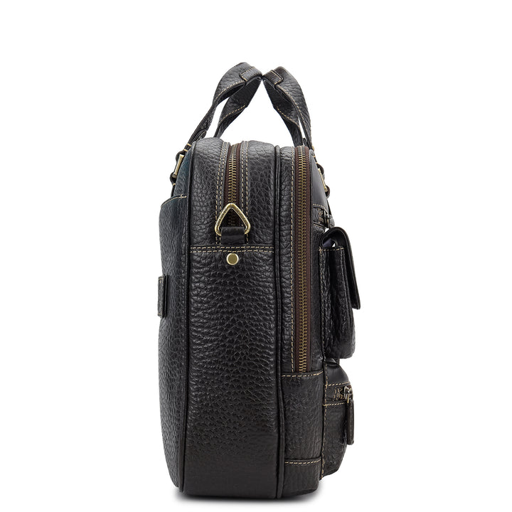 Classic Laptop Bag (L) - Black