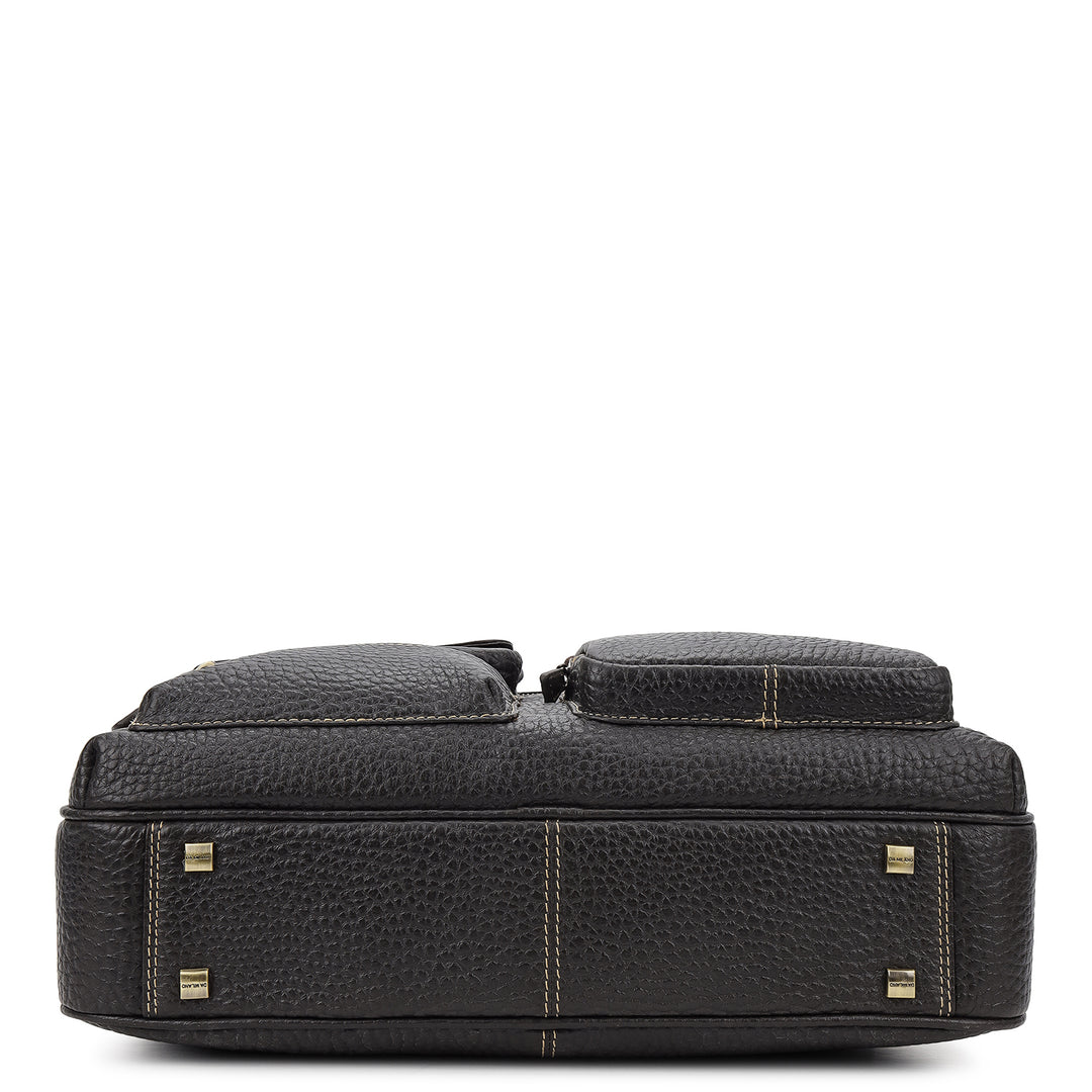 Classic Laptop Bag (L) - Black