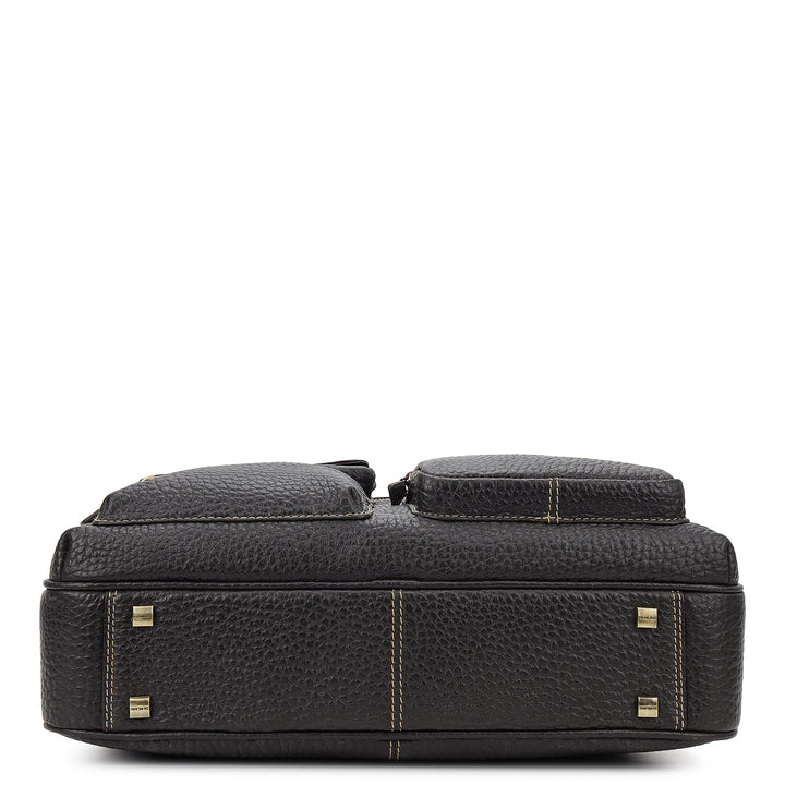 Classic Laptop Bag (L) - Black
