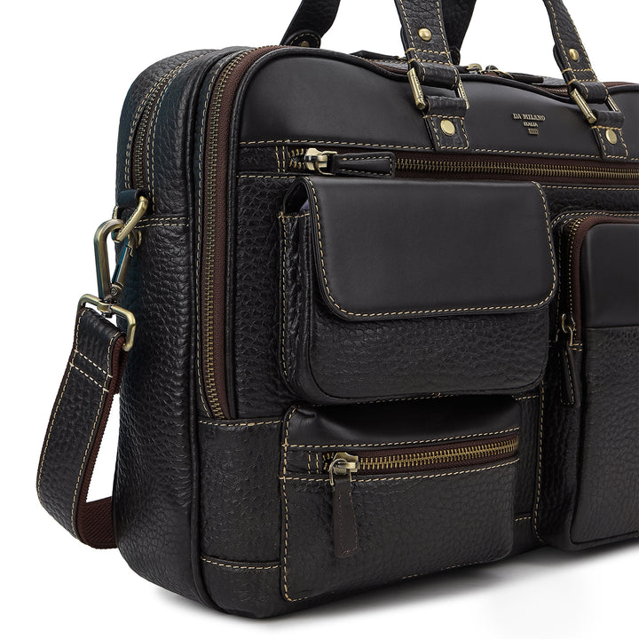 Classic Laptop Bag (L) - Black