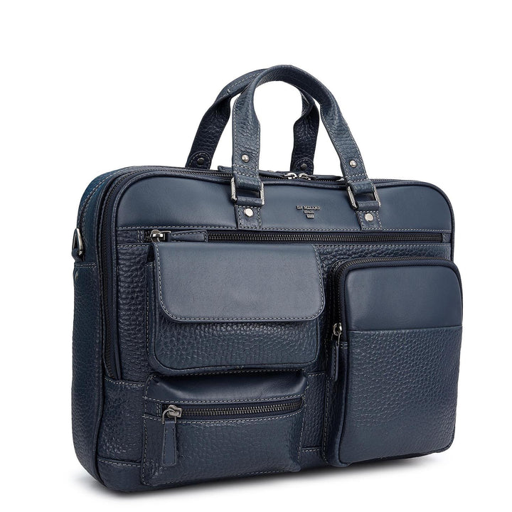 Classic Laptop Bag (L) - Navy