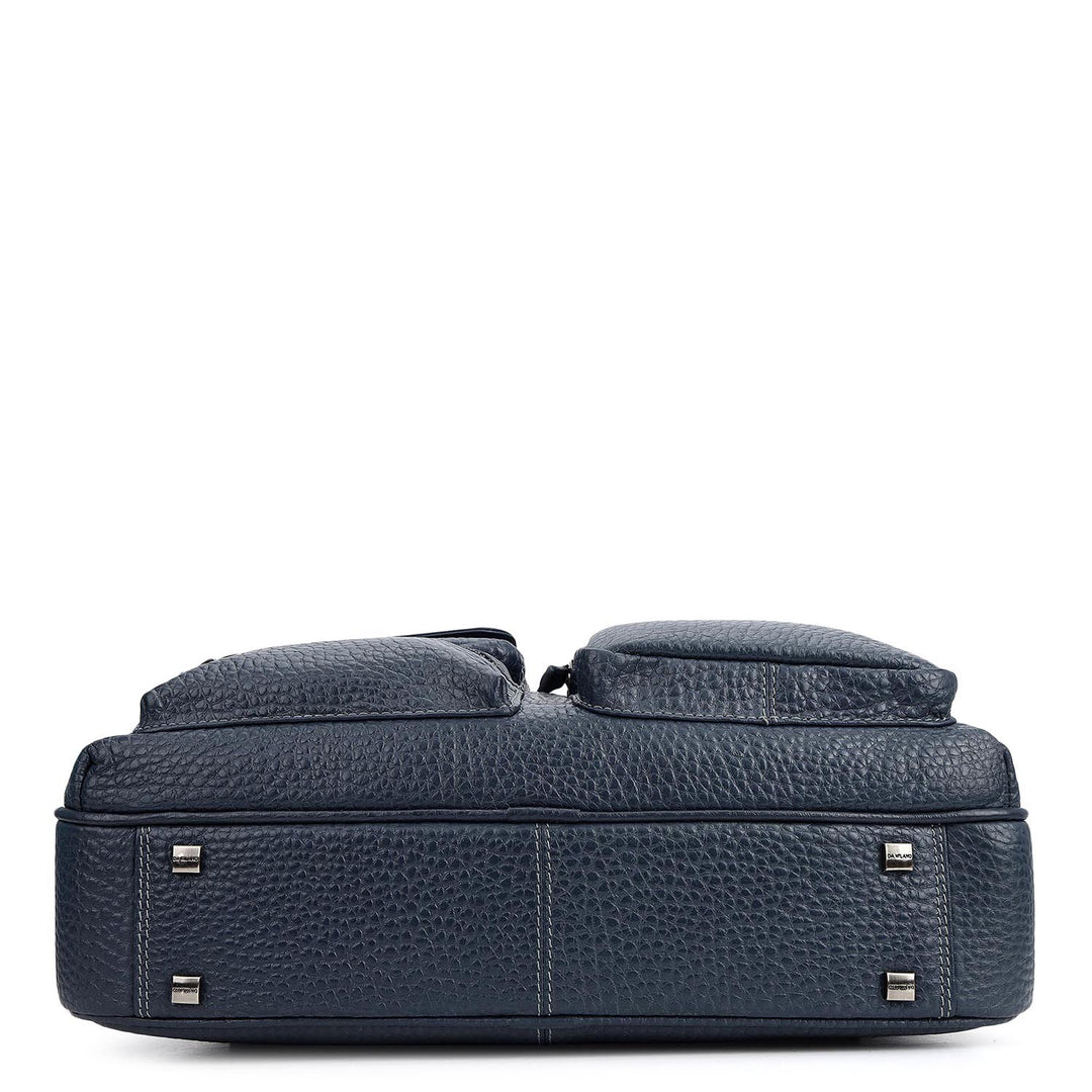 Classic Laptop Bag (L) - Navy
