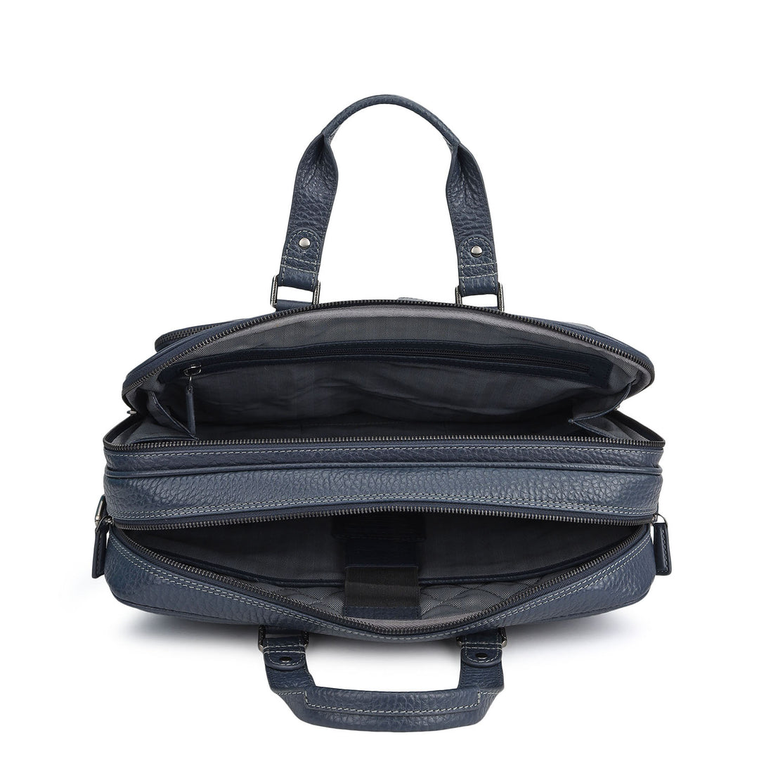 Classic Laptop Bag (L) - Navy