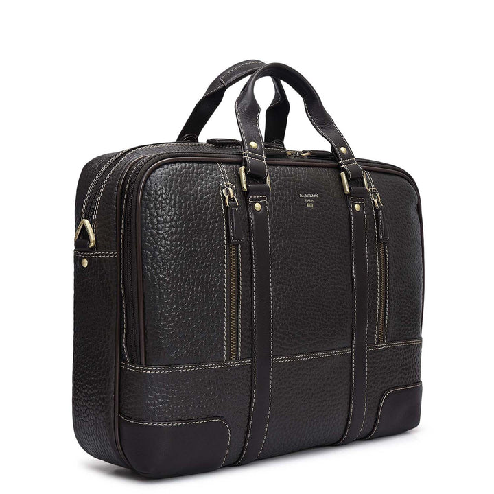 Bub Leather Laptop Bag - Chocolate