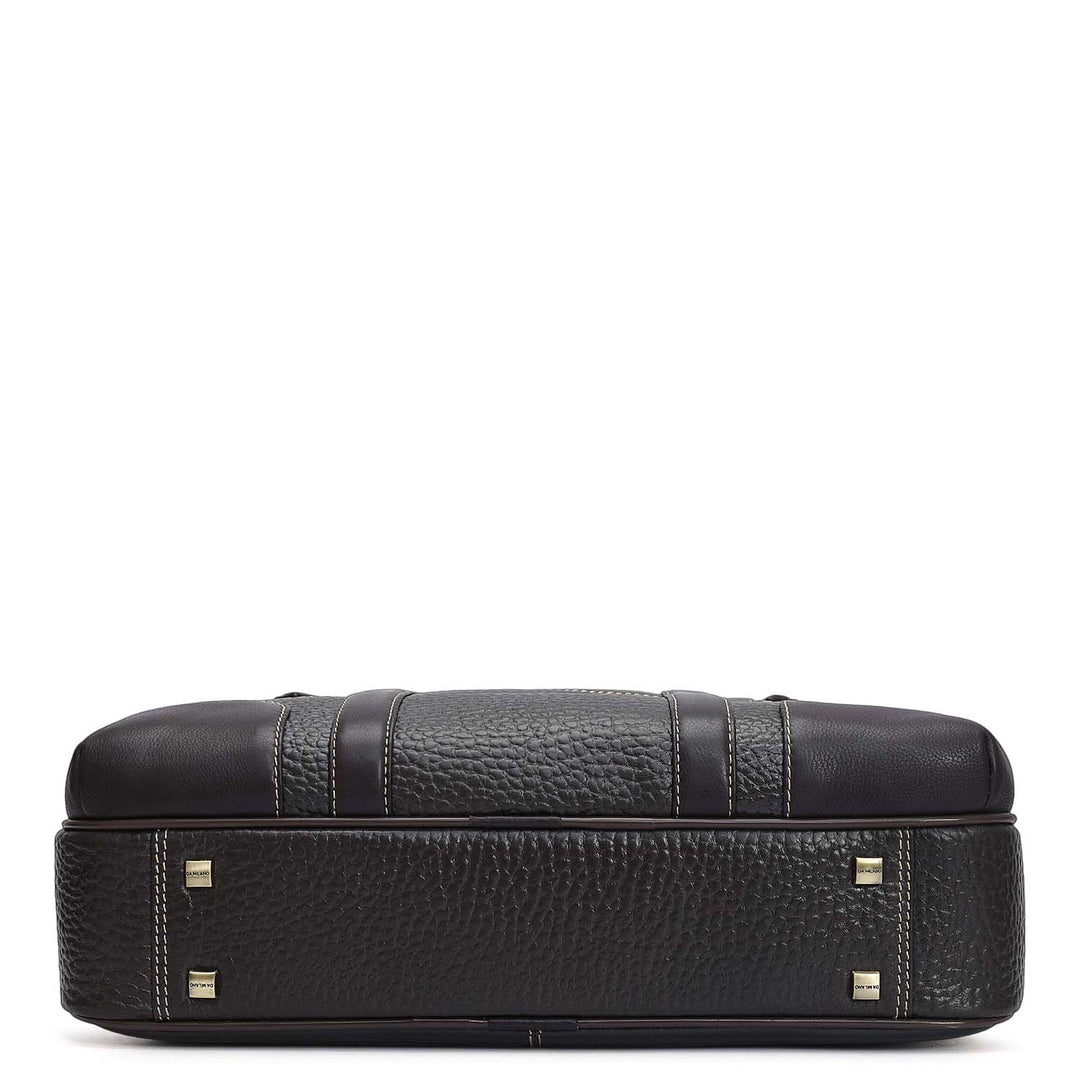 Bub Leather Laptop Bag - Chocolate
