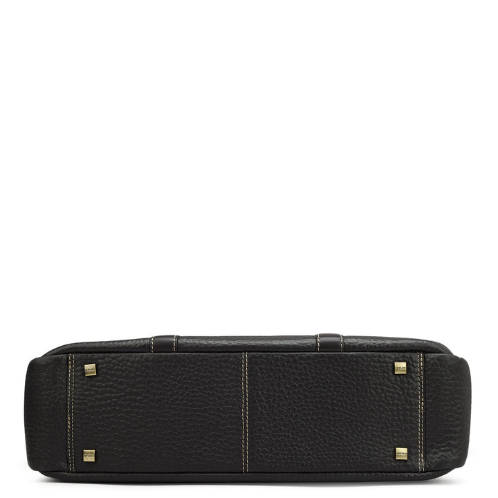 Bub Leather Laptop Bag - Brown