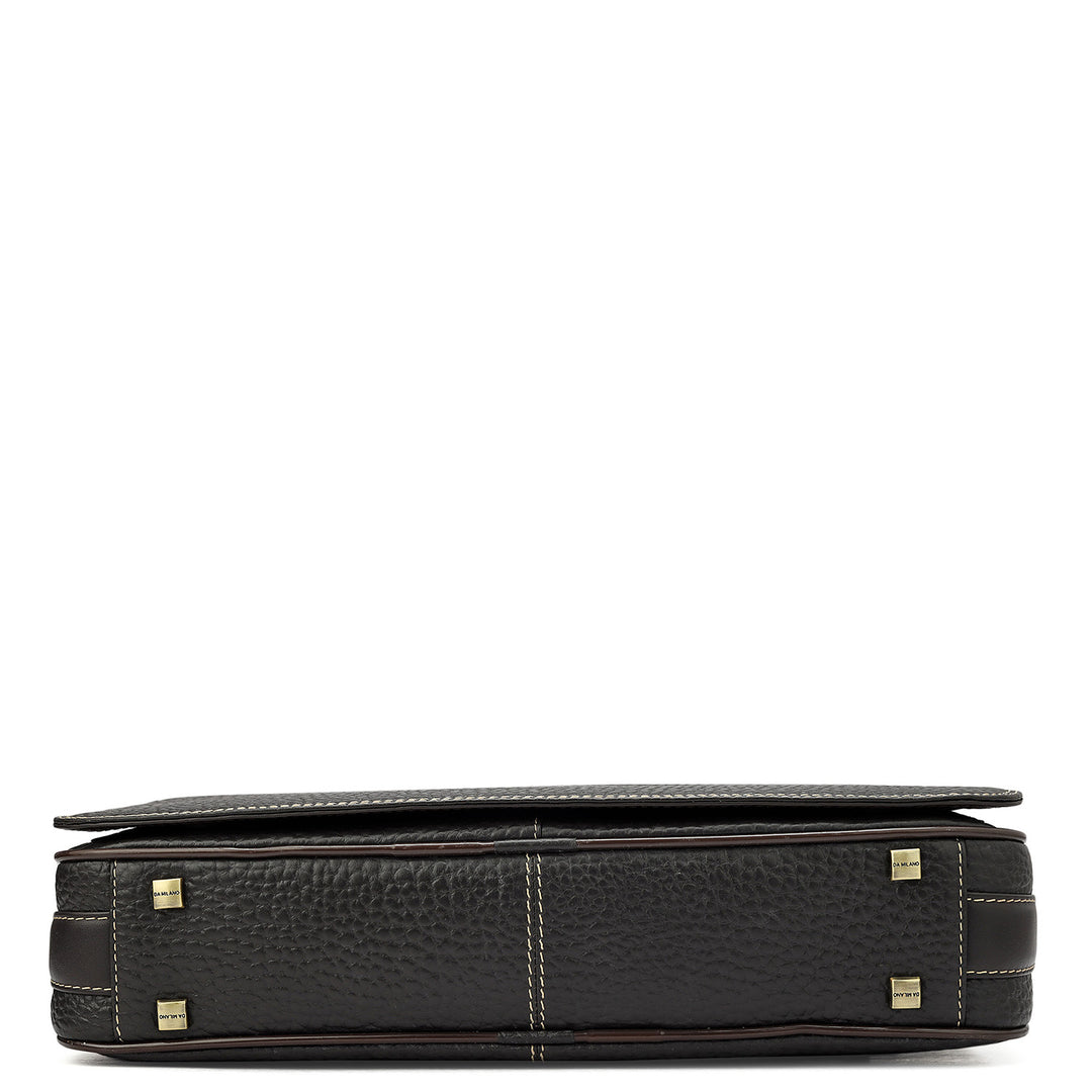 Bub Leather Laptop Bag - Brown