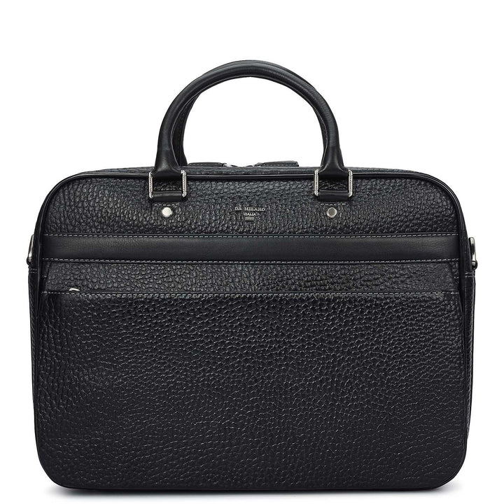 Bub Leather Laptop Bag - Black
