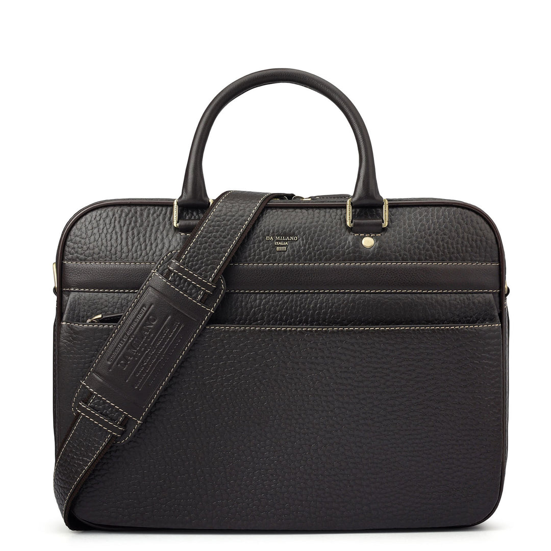 Classic Laptop Bag (M) - Brown