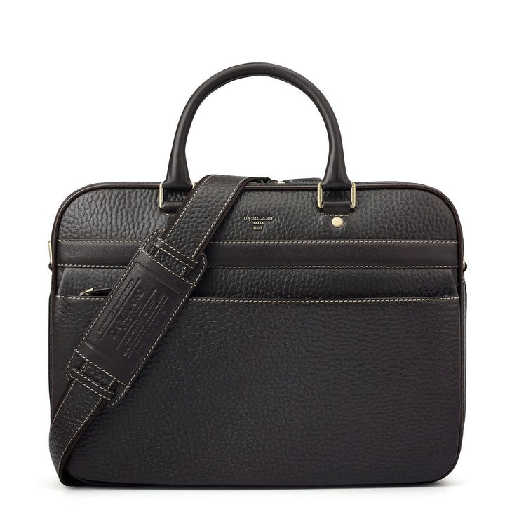 Classic Laptop Bag (M) - Brown