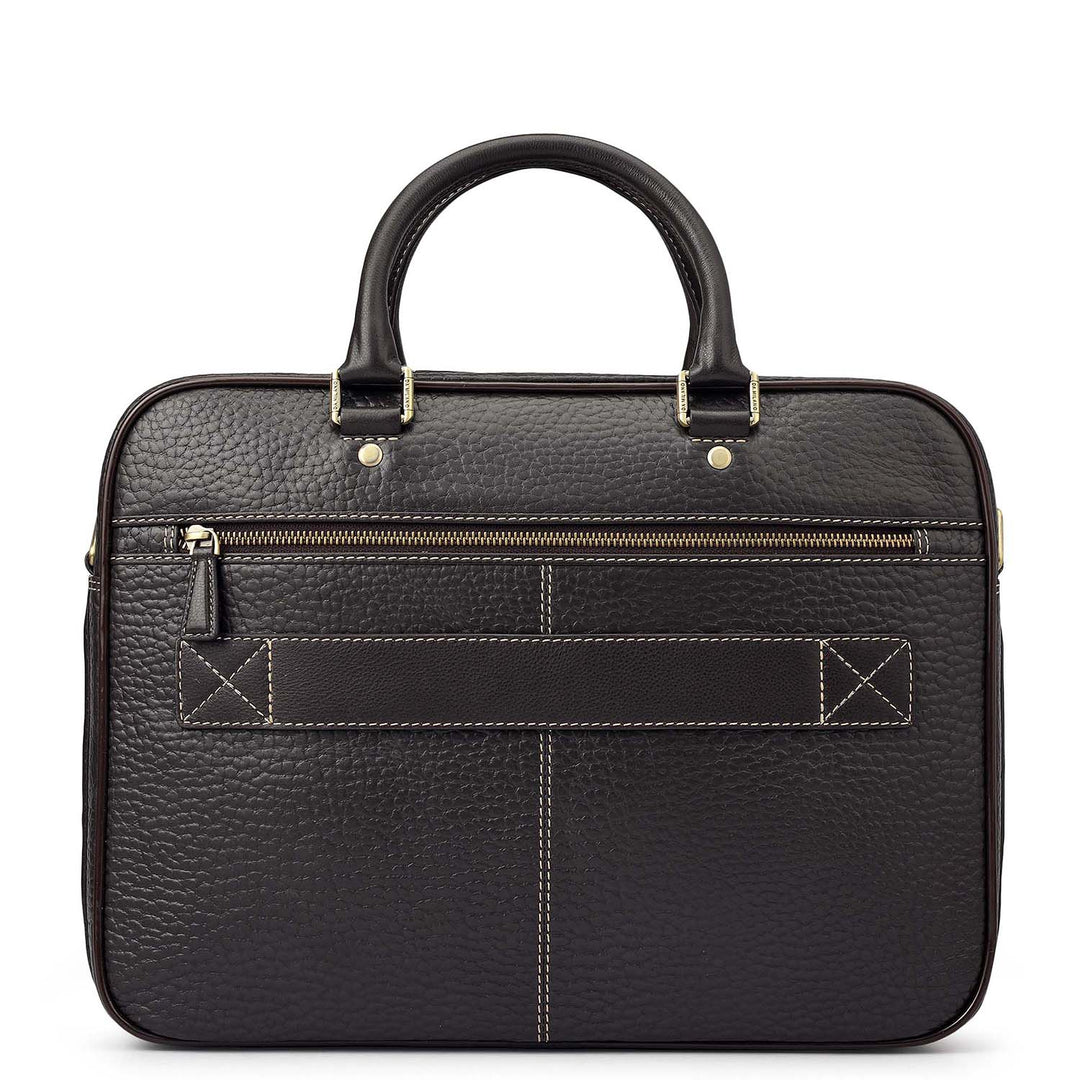 Classic Laptop Bag (M) - Brown