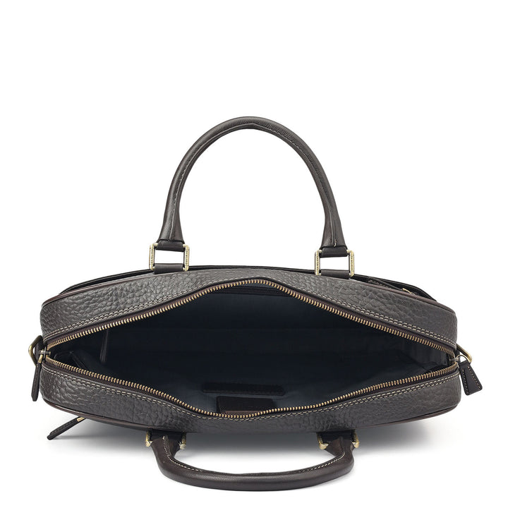 Classic Laptop Bag (M) - Brown