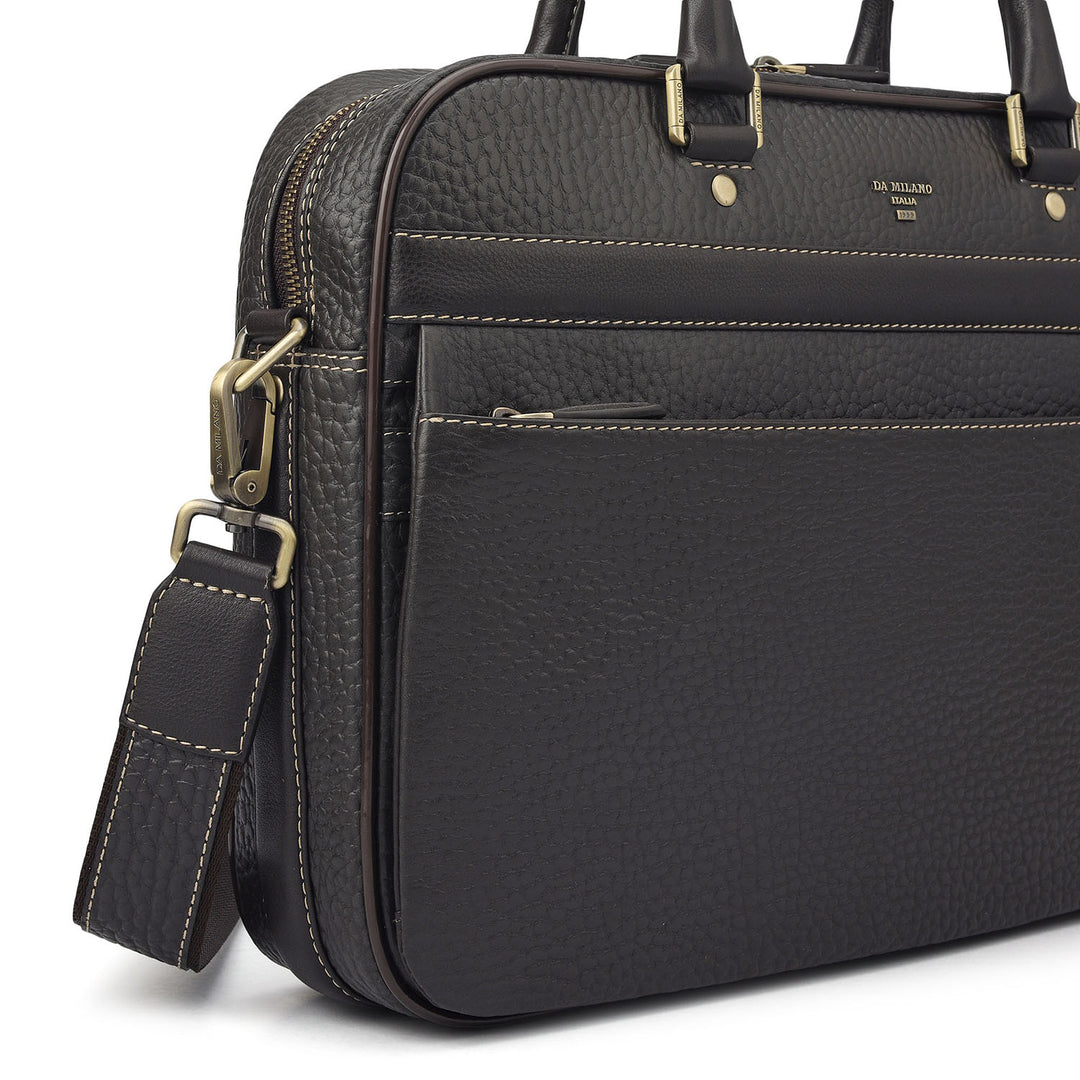 Classic Laptop Bag (M) - Brown