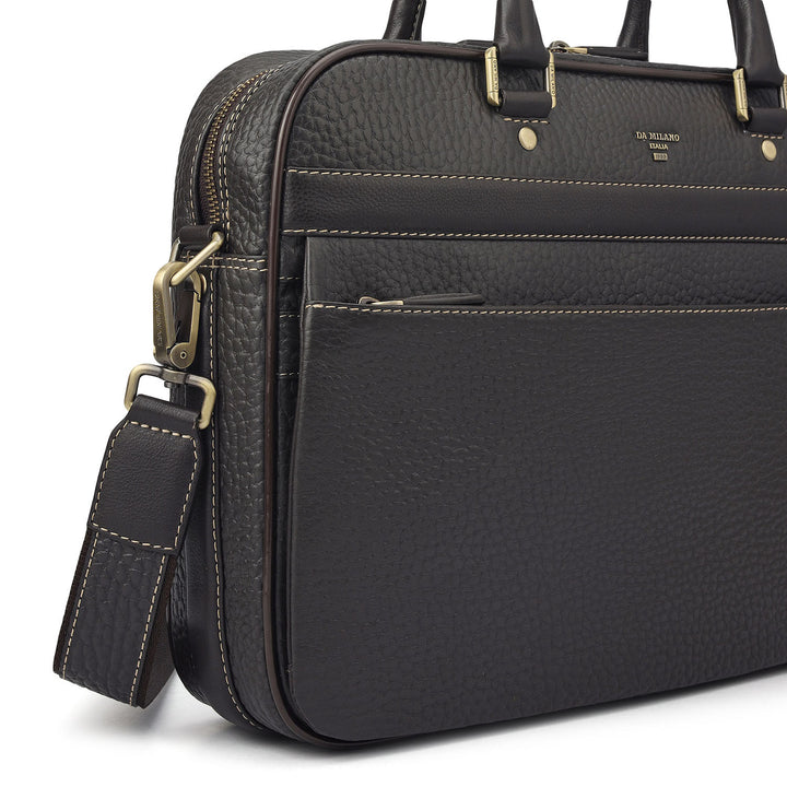 Classic Laptop Bag (M) - Brown