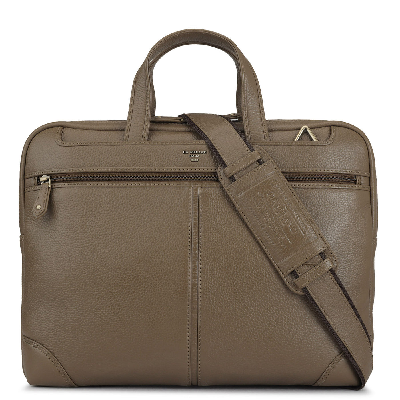Moss Wax Leather Laptop Bag - Upto 15"
