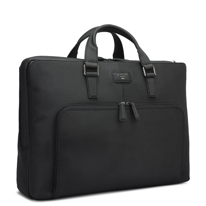 Fish Leather Laptop Bag - Black