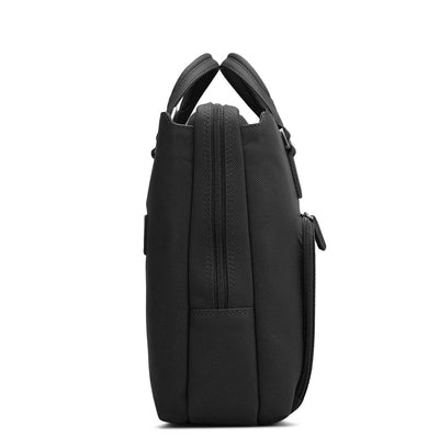 Fish Leather Laptop Bag - Black