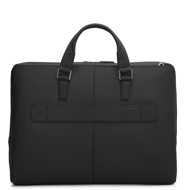 Fish Leather Laptop Bag - Black