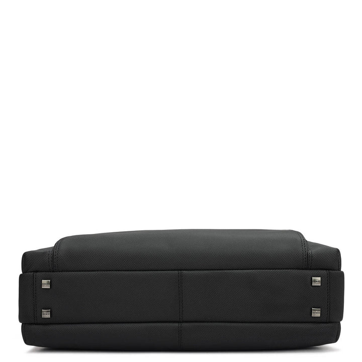 Fish Leather Laptop Bag - Black