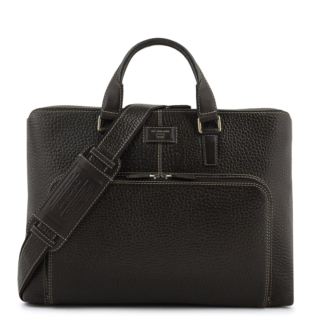 Classic Laptop Bag (L) - Brown