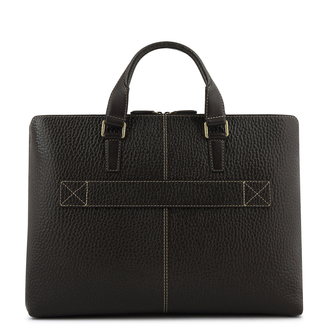 Classic Laptop Bag (L) - Brown