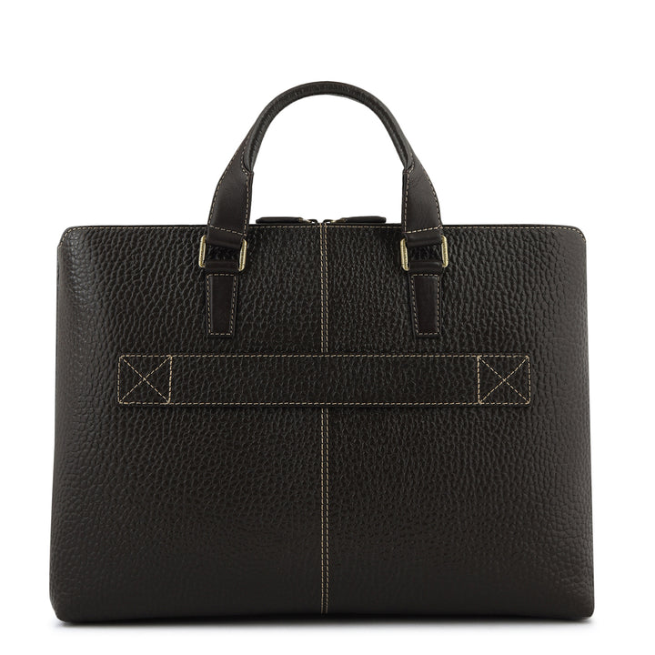 Classic Laptop Bag (L) - Brown