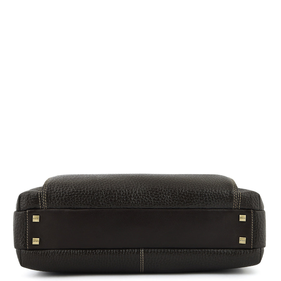 Classic Laptop Bag (L) - Brown