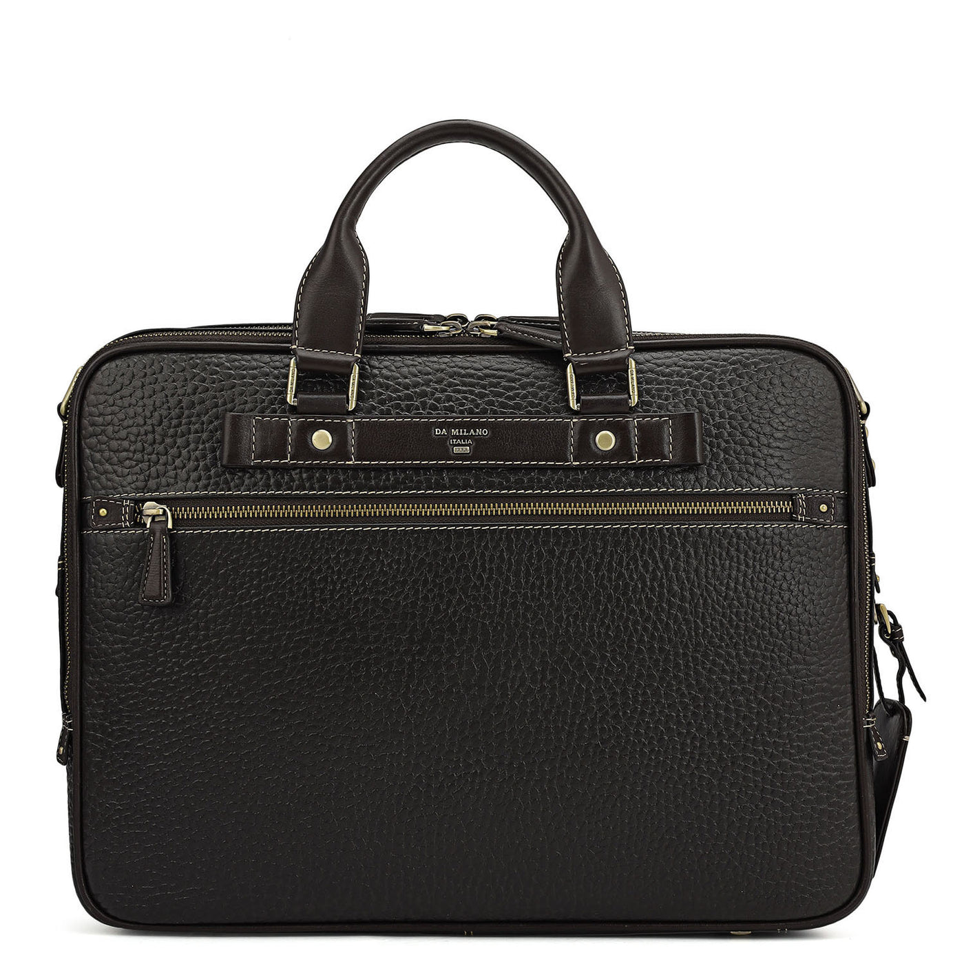 Bub Leather Laptop Bag - Brown