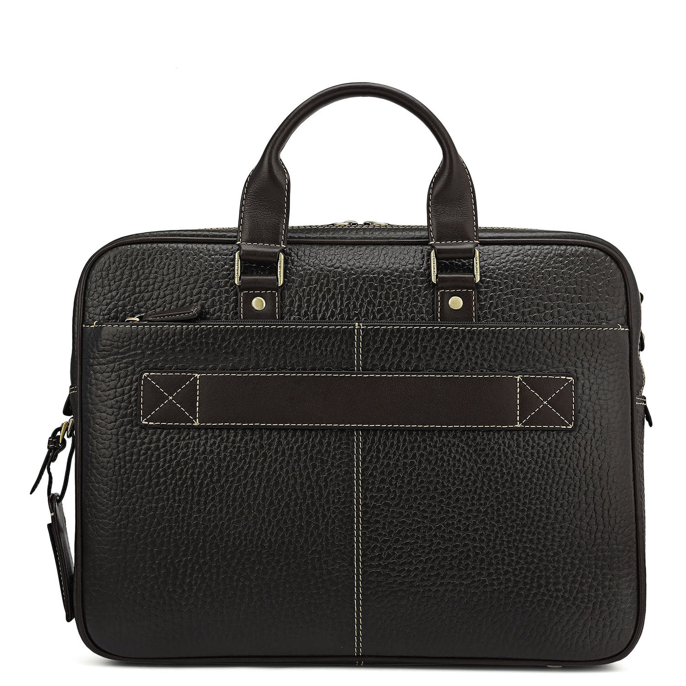 Bub Leather Laptop Bag - Brown