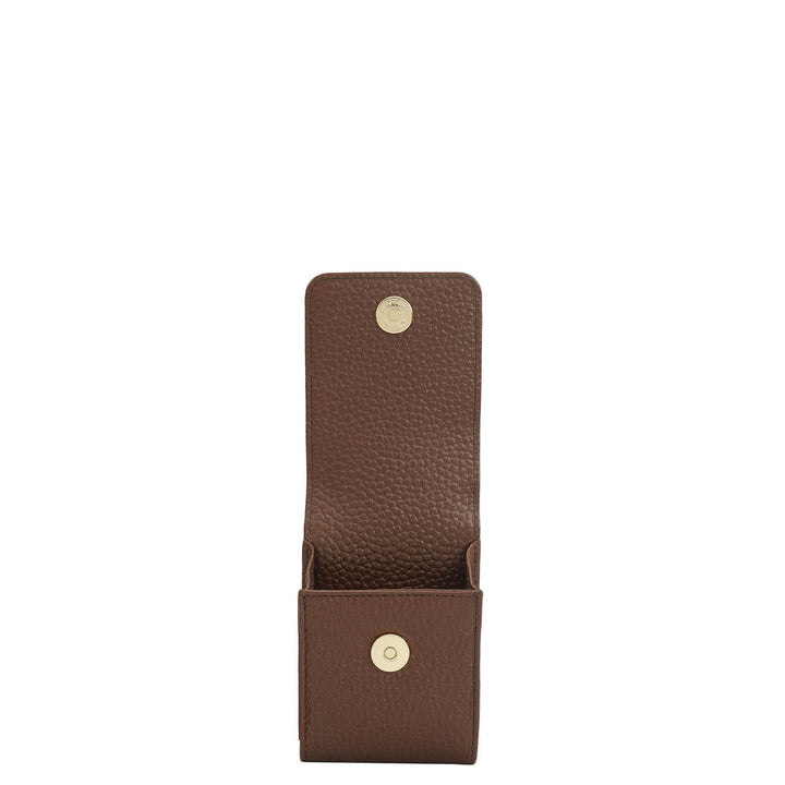 Wax Leather Cigarette Case - Espresso