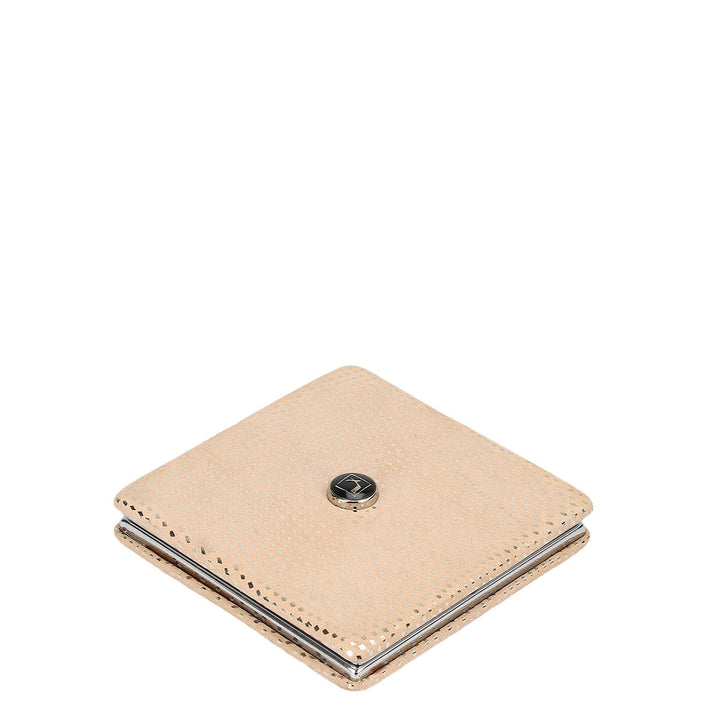 ITP Leather Leather Mirror - Beige